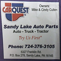 Sandy Lake Auto Parts